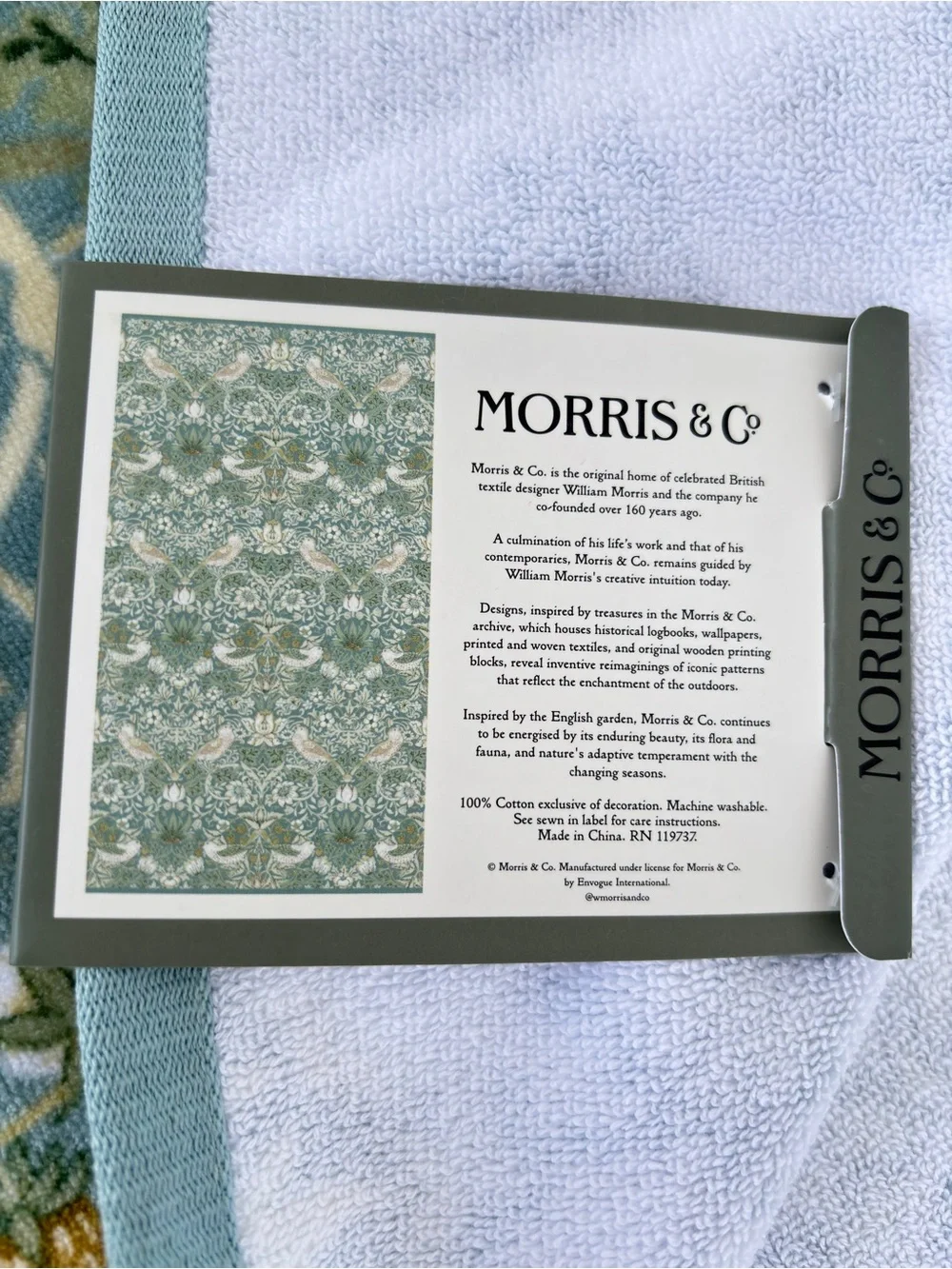 Morris & Co. new tags
